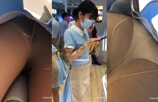 TIMCOB 超清CD抄底好利来蓝裙小姐姐 3V