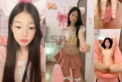 一脸呆萌猪猪妹妹4小时直播：活力热舞，贫乳嫩穴特写，躺在椅子上张开双腿自摸小穴